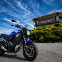 XSR700（2025モデル）ヤマハブルーの試乗インプレ