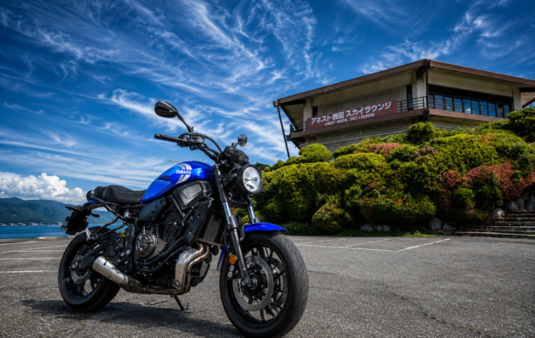 XSR700（2025モデル）ヤマハブルーの試乗インプレ