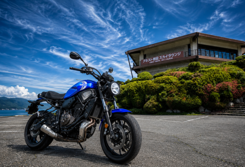 XSR700（2025モデル）ヤマハブルーの試乗インプレ